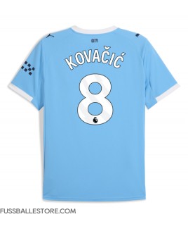 Günstige Manchester City Mateo Kovacic #8 Heimtrikot 2025-26 Kurzarm